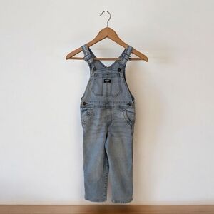 Oshkosh Kids Light Blue Denim Overalls Size 5T
